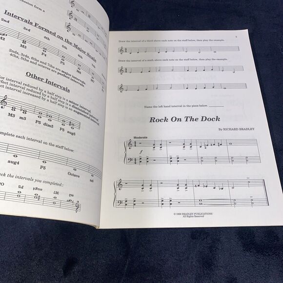 Bradley's How to Play Pop and Jazz Piano Book 1- VHTF - Picture 4 of 5
